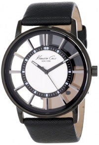 Kenneth Cole New York Men's KC1752 Transparency Classic See-Thru Dial Round Case Watch Kenneth Cole New York Men's KC1752 Transparency Classic See-Thru Dial Round Case Watch