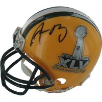 Steiner Sports NFL Green Bay Packers Aaron Rodgers Green Bay Packers Super Bowl XLV Champs Mini Helmet Steiner Sports NFL Green Bay Packers Aaron Rodgers Green Bay Packers Super Bowl XLV Champs Mini Helmet