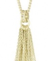 Juicy Couture Briolette Petal Tassel Necklace