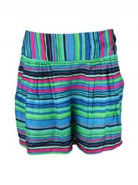 Nanette Lepore Womens Muchacha Striped Shorts Nanette Lepore Womens Muchacha Striped Shorts