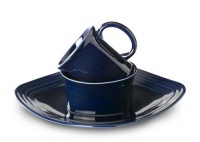 Fiesta 3-Piece Square Place Setting, Cobalt