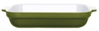 Emile Henry 3.8-Quart Lasagna Dish, Olive Emile Henry 3.8-Quart Lasagna Dish, Olive