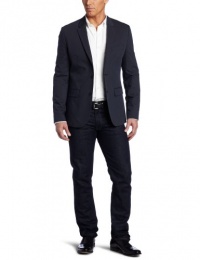 Calvin Klein Sportswear Men's Dobby Stripe Suiting Jacket Calvin Klein Sportswear Men's Dobby Stripe Suiting Jacket