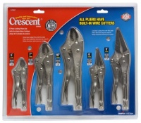 Crescent 5-Piece Locking Plier Set