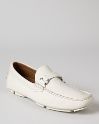 BOSS Black Dreper Pebbled Leather Loafers BOSS Black Dreper Pebbled Leather Loafers
