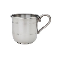 Reed & Barton Pewter Baby Cup, Cornwall, 6 Ounce Reed & Barton Pewter Baby Cup, Cornwall, 6 Ounce