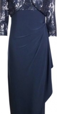 Sequin Jacket and Long Dress Set Sequin Jacket and Long Dress Set