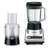 Cuisinart BFP-10CH PowerBlend Duet Blender and Food Processor, Chrome and Black Cuisinart BFP-10CH PowerBlend Duet Blender and Food Processor, Chrome and Black
