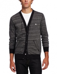 Marc Ecko Cut & Sew Men's Stripe Jersey Cardigan Marc Ecko Cut & Sew Men's Stripe Jersey Cardigan