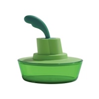 This adorable butter boat, designed by Stefano Giovannoni, promises smooth sailing with a built-in knife neatly tucked into the smoke stack. This adorable butter boat, designed by Stefano Giovannoni, promises smooth sailing with a built-in knife neatly tucked into the smoke stack.