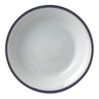 Bernardaud Athena Platinum Navy Open Vegetable Bowl Bernardaud Athena Platinum Navy Open Vegetable Bowl