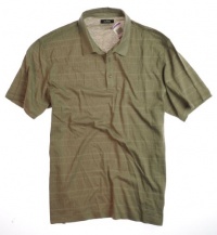 Alfani Beige and light brown SS Polo Shirt Alfani Beige and light brown SS Polo Shirt