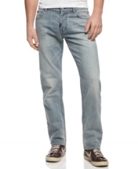 On the fly. These slim-leg jeans from LRG are your easy go-to pair when you need to get quickly out the door. On the fly. These slim-leg jeans from LRG are your easy go-to pair when you need to get quickly out the door.