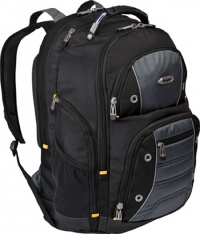 Targus Drifter II Backpack Designed for 17-Inch Laptop TSB239US (Black/Gray)