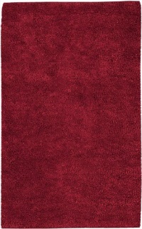 Area Rug 4x10 Rectangle Shag Red Color - Surya Aros Rug from RugPal Area Rug 4x10 Rectangle Shag Red Color - Surya Aros Rug from RugPal