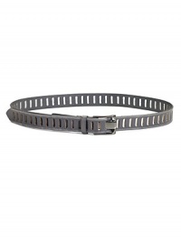 THE LOOKGraphic cutout design Rich, polished leather Extra long to be worn at the hips Polished, black rectangular buckleTHE FIT1WTHE MATERIALLeatherORIGINImported THE LOOKGraphic cutout design Rich, polished leather Extra long to be worn at the hips Polished, black rectangular buckleTHE FIT1WTHE MATERIALLeatherORIGINImported