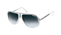 Carrera Safari/R/S Sunglasses - 0CR5 White Black Palladium (7V Gray Gradient Lens) - 62mm Carrera Safari/R/S Sunglasses - 0CR5 White Black Palladium (7V Gray Gradient Lens) - 62mm