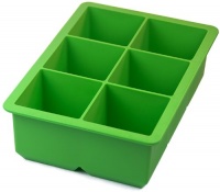 Tovolo KING Cube Ice Trays, Green Tovolo KING Cube Ice Trays, Green