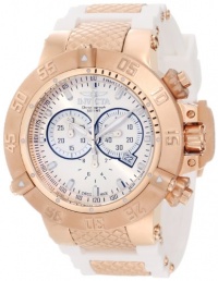 Invicta 11831 Men's Subaqua Noma III Swiss Quartz Chronograph Rose Tone and White Watch Invicta 11831 Men's Subaqua Noma III Swiss Quartz Chronograph Rose Tone and White Watch