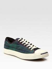 A playful style with a heritage-inspired feel, crafted in waxed cotton canvas with contrasting rubber sole.Cotton canvas upperLeather liningPadded insoleRubber soleImported A playful style with a heritage-inspired feel, crafted in waxed cotton canvas with contrasting rubber sole.Cotton canvas upperLeather liningPadded insoleRubber soleImported