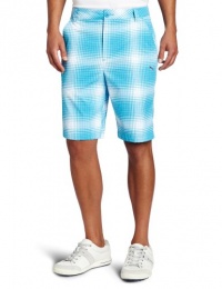 Puma Golf Men's Ombre Plaid Bermuda Puma Golf Men's Ombre Plaid Bermuda