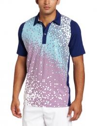 Puma Golf Men's Duo Swing Pixel Polo Tee Puma Golf Men's Duo Swing Pixel Polo Tee