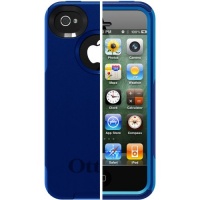OtterBox Commuter Series Hybrid Case for iPhone 4 & 4S - Retail Packaging - Night Blue/Ocean OtterBox Commuter Series Hybrid Case for iPhone 4 & 4S - Retail Packaging - Night Blue/Ocean