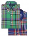 Polo Ralph Lauren Custom-Fit Poplin Madras Button Down