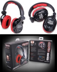 DJTECH EDJ500RED Professional DJ Headphones DJTECH EDJ500RED Professional DJ Headphones