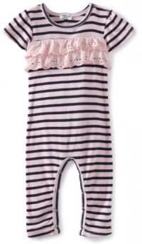 Splendid Littles Baby-girls Infant Florence Stripe Romper, Pink Ribbon, 12-18 Months Splendid Littles Baby-girls Infant Florence Stripe Romper, Pink Ribbon, 12-18 Months