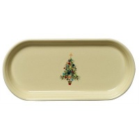 Fiesta 12-Inch Bread Tray, Christmas Tree Fiesta 12-Inch Bread Tray, Christmas Tree