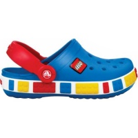 Crocs Crocband Lego Kids Shoes Lifestyle Footwear - Sea Blue/Red / Size C8/9 Crocs Crocband Lego Kids Shoes Lifestyle Footwear - Sea Blue/Red / Size C8/9