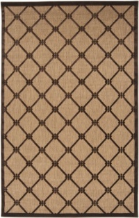 7'10 x 10'8 Rectangular Surya Area Rug PRT1025-710108 Natural/Chocolate Color Machine Made Turkey Portera Collection Indoor/Outdoor 7'10 x 10'8 Rectangular Surya Area Rug PRT1025-710108 Natural/Chocolate Color Machine Made Turkey Portera Collection Indoor/Outdoor
