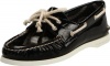 Sperry Top-Sider Women's AO Pat Boat Shoe,Black Patent,12 M US