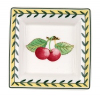 Villeroy & Boch French Garden Fleurence 4-Inch Square Bowl Villeroy & Boch French Garden Fleurence 4-Inch Square Bowl