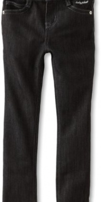 Baby Phat Girl's 2-6x Skinny Leg Jean, Black, 4 Baby Phat Girl's 2-6x Skinny Leg Jean, Black, 4