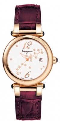 Ferragamo Women's F76SBQ5002I SB32 Ballerina Gold Ion-Plated Stainless Steel Watch Ferragamo Women's F76SBQ5002I SB32 Ballerina Gold Ion-Plated Stainless Steel Watch