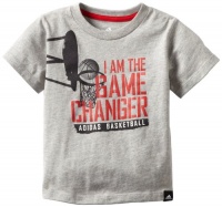 Adidas Boys 2-7 Game Changer, Gray, 7 Adidas Boys 2-7 Game Changer, Gray, 7