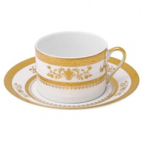 Philippe Deshoulieres Orsay White Tea Saucer Only Philippe Deshoulieres Orsay White Tea Saucer Only