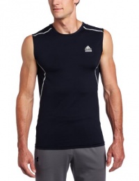 adidas Men's Techfit Fitted Sleeveless Tank Top adidas Men's Techfit Fitted Sleeveless Tank Top