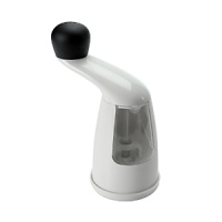 Fresh ground pepper adds zest to every dish, and this mill from OXO offers an elegant design for your modern table setting and an adjustable mechanism to vary the fineness of the grind. Fresh ground pepper adds zest to every dish, and this mill from OXO offers an elegant design for your modern table setting and an adjustable mechanism to vary the fineness of the grind.