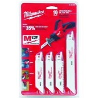 Milwaukee 49-22-0220 10-Piece General Purpose Hackzall Blade Set Milwaukee 49-22-0220 10-Piece General Purpose Hackzall Blade Set