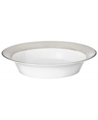 Host an enchanted evening with the twinkling Stardust vegetable dish. Designer Monique Lhuillier styles timeless bone china with cool pewter and glittering platinum for a look that's fun but graceful, too. Host an enchanted evening with the twinkling Stardust vegetable dish. Designer Monique Lhuillier styles timeless bone china with cool pewter and glittering platinum for a look that's fun but graceful, too.