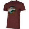 Quiksilver Takin' A Ride Slim Fit T-Shirt - Wine Heather