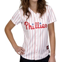MLB Womens Philadelphia Phillies Home Replica Baseball Jersey MLB Womens Philadelphia Phillies Home Replica Baseball Jersey