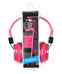Monster High Printed Plush Headphones (35148) Monster High Printed Plush Headphones (35148)