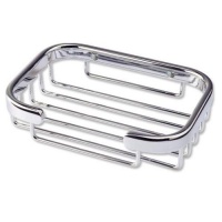 Better Living Bath Boutique Traditional Soap Basket, Chrome Better Living Bath Boutique Traditional Soap Basket, Chrome