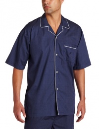 Nautica Men's Woven Mediterranean Dot Campshirt