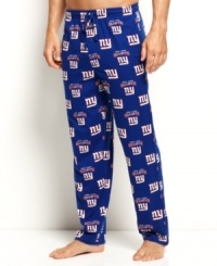 Root for your favorite football team even when your asleep! These NFL PJ bottoms by College Concepts are cozy and celebratory. Root for your favorite football team even when your asleep! These NFL PJ bottoms by College Concepts are cozy and celebratory.