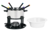Trudeau Multi 12-Piece Stainless-Steel Fondue Set Trudeau Multi 12-Piece Stainless-Steel Fondue Set